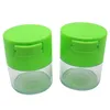 Smoking Pipes Plastic sealed storage tank 43mm60mm75mm button type exhaust tank