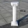 Dekoracja imprezy 2pcs moda rekwizyty ślubne dekoracyjne rzymskie kolumny białe plastikowe filary kwiatowy dróg stojak ołowiu