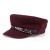 ベレー帽工場は直接ファーストを販売していますユニセックスコットンSboyハット女性屋外暖かいベレーズ冬のキャップ卸売230504