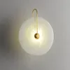 Wall Lamp Modern Gold Metal Marmeren Licht Restaurant Bar Villa El Home Living Room Dining Slaapkamer SCONCE WA245