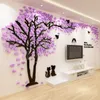 Wallpapers Quality Acrylic Wall Stickers For Living Room Bedroom Decor Background Wallpaper Decals 3D Posters Wallstickers DIY Wedding Gift 230505