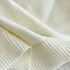 Lenços mulheres tricotaram o xale da moda guarda de cor pura blusa ombros de colarinho falso xales da sala com ar condicionado