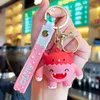 Keychains Anime Keychain Devil Monster Key Tags Christmas Halloween Holiday Party Gunsten Backpack Bag Charms Schoolprijzen Gift Vriend