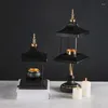 Candle Holders Creative Nordic Style Light Luxury Holder Table Romantic Wedding Candlelight Dinner European Decoration Ornaments X720Y