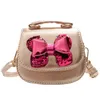 Girls Sweet Handbag 2023 Crianças simples Crossbody Princess Bags Mini Kids Coin Burse Supply