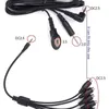 Sex Toy Massager HOT! Electric Shock Wire Electro SM -kabel för att ansluta stimulering Penis Anal est Powerbox BDSM Elektriska tillbehör