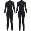 Wetsuits Drysuits 3mm Neoprene Wetsuits Full Body Scuba Diving Suits Snorkeling Swimming Long Sleeve Keep Warm Zip for Water Sports J230505