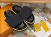 Platformontwerper Slipper luxueuze zandpoolkussen Comfort Mule Glaasjes platforms sandaal voor vrouw echte lederen zomerschoen 35-42