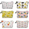 Sacs de rangement imperméables maquillage pour femmes décontracté imprimé Floral cosmétiques organisateur sac femmes petite toilette