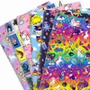 Tyg Pure Cartoon Unicorn eller Polyester Cotton eller Satin Material Fabric Flaps Cora klädsel Cora Diy Cloth Cora P230506