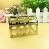 Gift Wrap 1pcs Transparent Box Treasure Chest Shape Storage Party Marriage Souvenir DIY Candy Boxes Packaging Bags For Business