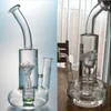 Berusande Tornado Bong Vattenpipor Glas Bubbler Vattenpipa Cyklon Perkolator Glasögon Återvinningsbägare Bägare Vattenpong