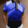 Polos para hombre Camiseta para hombre Polo Camisas elegantes Camiseta de manga corta Ropa estampada Estilo de lujo Secado rápido Diseñador de gran tamaño Tops originales