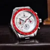 Wristwatches Pagani Design AK Project Men يشاهد الكوارتز الفاخرة لسرعة مديرة السرعة التلقائية التلقائية 230506