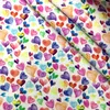 Tyg Alla hjärtans dag Hjärta Pure/Polyester Cotton/Satin/Elastic Fabric Patchwork Blush Quilt broderad DIY -trasa 50*145CM/50*45CM P230506