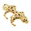 Bracelet femme Bracelet forme tache de tigre Design tendance plaqué or couleur grand cadeau usage quotidien 230506