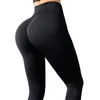 Leggings pour femmes taille haute collants d'entraînement Sport femme pantalon Scrunch Yoga hanche ascenseur forme jambes pousser sans couture pour le Fitness