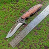 Кемпинг -охотничьи ножи для ножа для выживания ножа 8CR15 Стальной складной нож