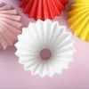 Kahve Filtreleri Seramik Dripper Maker El Yapımı Origami Filtre Kupası Çiçek şekli Huni Damla Kek Kek 230505