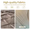 Bedding sets Euro Bedding Set Queen Size European Style Duvet Cover With Pillowcase Pinch Pleat Luxury Bed Cover Set NO SHEET King Bedspreads 230506
