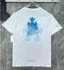 Klasik Mens T Shirt Fashion CH Marka Mektup Sanskrit Çapraz Desen Kazak T-Shirts Tasarımcılar Kazak Üstler Pamuk Tshirts Kadın Tees Gömlek Ekhw