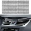 2024 10Pcs 20Cm Diamant Auto Air Vent Trim Streifen Klimaanlage Outlet Trim Abdeckung Auto Dekoration Zubehör Innen für Mädchen Frauen