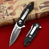 Camping Hunting Knives Black Pocket Folding Knife Outdoor Camping Tactical Hunting Knife Special Forces Rescue High Hardness Practical Edc Collection P230506