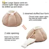 Cat Beds Winter Plus Velvet Padded Pet Dog Bed Warm Closed Pumpkin Litter Bun Cute House Semi-enclosed