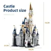 Block i lager 6005 Building 71040 Girl The MOC Castle Model Assemble Toys Christmas Gifts 16008 230506