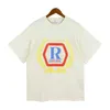 Camisetas masculinas 2023sss rhude tee de grande porte masculino 1 1 1 de alta qualidade retchwork rhude camise