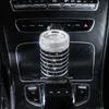 Universal Diamond Car Led Ashtray Garbage Cup 용기 컨테이너 시가 재 애쉬 트레이 자동차 스타일 레인 스톤 자동차 블링 액세서리 여성