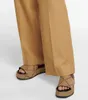sandale plate-forme pour femme sandales à bride arrière de hauteur 55 mm flore arc-en-ciel toboggans recouverts de toile avec boîte et sac à poussière
