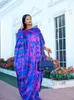 Dress Women Loose Dress O Neck African Ladies Kaftan Oversized Occasion Female Gowns Dinner Evening Event Classy Vintage Gowns Robes