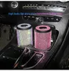 Ny 2022 bilvävnadshållare Dispenser Holder Dry Tissue Paper Case Servikelagring Box Container Bling Pink Car Accessories for Girls