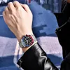 Avanadores de punho Pagani Design Men de luxo GMT Máquinas automáticas Relógio de 40 mm de tira de jubileu de jubileu de 40 mm Relógio à prova d'água 230506