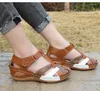 Frauen Sandalen Frauen 2024 Mode Sommersandalen Schuhe Open Toe Zeh Weiche einzigartige Trend 574 's 834 816