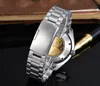 Лучшие новые мужские роскошные дизайнерские часы Полностью автоматическая механическая памятная часовая полоса Керамическое стальное кольцо водонепроницаемое модное дело