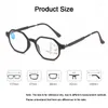 Sunglasses Progressive Multifocus Computer Reading Glasses Blue Light Blocking Spring Hinge Multifocal Reader Eyeglass For Women Men