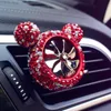 Uppgradera bil Freshner Air Scent Car Decoration Aroma bil Diffusor Vent Clip Diamond Solid Parfume Car Diamond Accessories for Woman