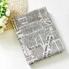 Fabric Newspaper cora material diy handmade upholstery cloth patchwork printed cotton linen resistant cotton fabric 100cm P230506