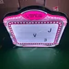 Party Factory Wholesale LED Lighted Display Custom Pink Marquee Message Board champagne bottle presenter Sign Billboard 3 sets Alphabets interchangeable letters