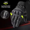 Sports Gloves PU Leather Full Finger Tactical Touch Screen Army Hiking Cycling Training Climbing Airsoft Hunting Non slip Mittens Men 230505