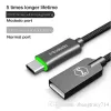 Mobiltelefonkablar McDodo USB Type C -kabel Fast laddning Auto Koppla bort data för Samsung Xiaomi OnePlus 5 med LED -ljus typec CA8865744