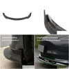 Autres pièces automobiles Pare-chocs avant de sport de voiture pour Tesla Model 3 Kit de carrosserie Spoiler Splitter Abs Lower Diffuse Canard Protector Accessor Dheu4