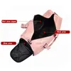 Sport Bags Large Sports Gym Fitness Bags for Man Female Travel Yoga Shoes Handbag Luggage Waterproof Shoulder Women'S Duffel Bags Suitcase G230506