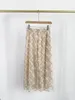 Jupes kuzuwata perspective japonaise jupe en mousseline à taille haute printemps sweet plaid mujer faldas dentelle longue a-line jupe harajuku 230506