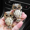 Nouveau hibou voiture désodorisant voiture ornement voiture diffuseur voiture Parfum voiture décor diamant voiture accessoires intérieur pour femme en gros