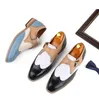 Klassiska män platt klänningskor dam läder casual sko män lat designer glider loafers stor storlek 38-48