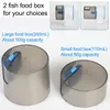 Alimentador automático ajustável para aquário, temporizador automático para peixes, lago, alimentador de alimentos com lcd, tanque de aquário, alimentador automático de peixes