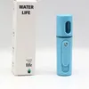 Draagbare gezichtsstoomboot Mini Nano VaporCool met 20 ml watertankspuit wateraanvulling huidverzorging instrument